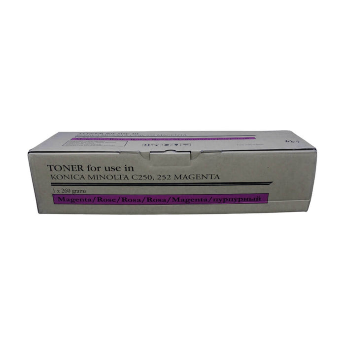 TONER CARTUCHO KONICA MAGENTA COMPATIBLE BIZHUB C250, C252 8938507, TN210M - Net Copiadoras