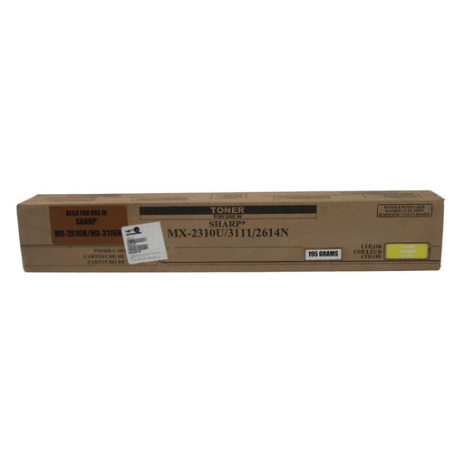 TONER CARTUCHOSHARP AMARILLO BLACK STAR, MX2310,MX2616 MX23NTYA,MX3111,MX3116 - Net Copiadoras