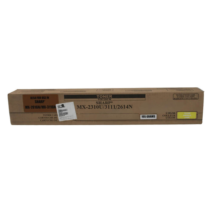 TONER CARTUCHOSHARP AMARILLO BLACK STAR, MX2310,MX2616 MX23NTYA,MX3111,MX3116 - Net Copiadoras