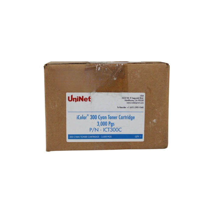 TONER CYAN IMPRESORA UNINET ICOLOR 300CB ICT300C - Net Copiadoras