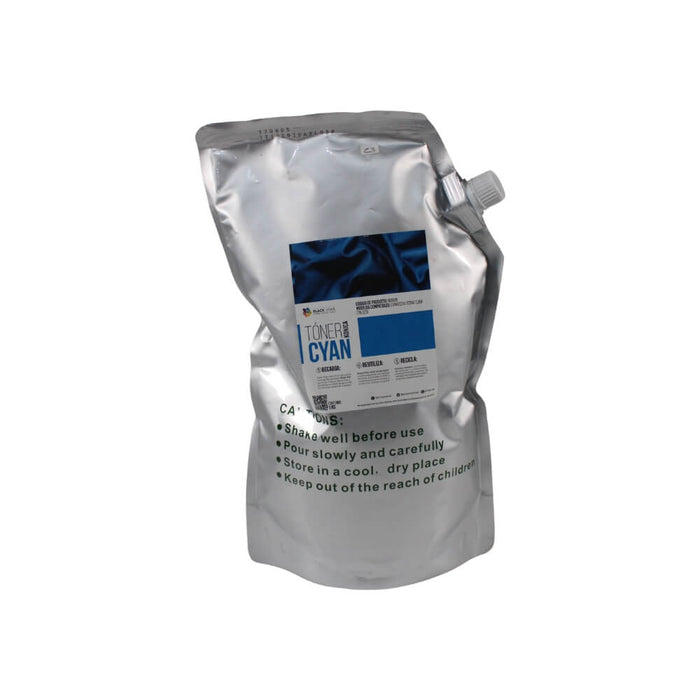 TONER CYAN RECARGA 1Kg KONICA MINOLTA BIZHUB C224,C284,C364 ,C454, 554 - Net Copiadoras