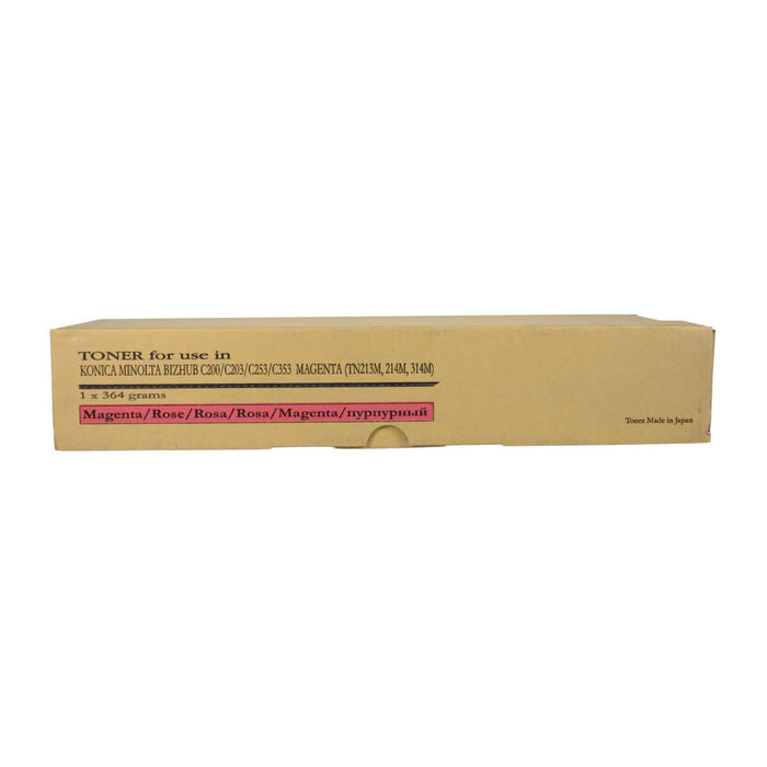 TONER KONICA MAGENTA CARTUCHO COMPATIBLE BIZHUB C203, C200, C253 TN213M,TN214M - Net Copiadoras