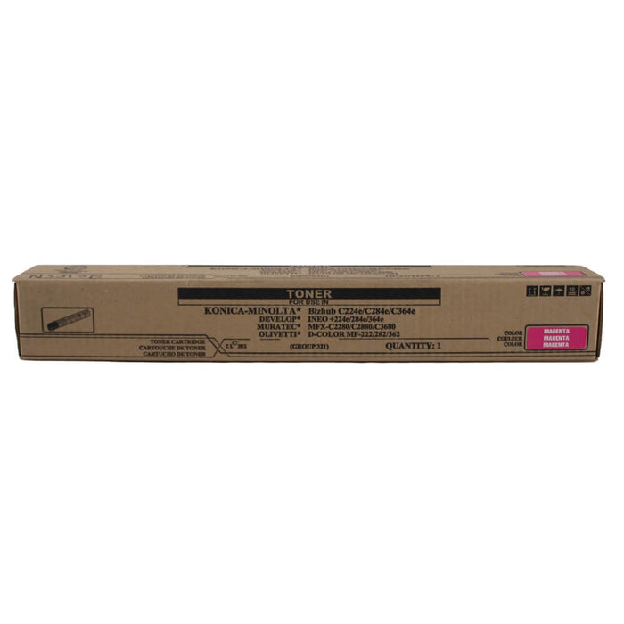 TONER KONICA MINOLTA MAGENTA, 224E,284E A33K330,364E,C224,C284,C364 - Net Copiadoras