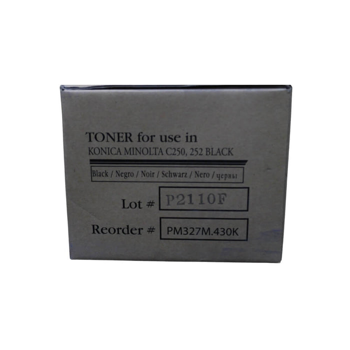 TONER KONICA NEGRO CARTUCHO COMPATIBLE BIZHUB C250, C252, 8938505 - Net Copiadoras