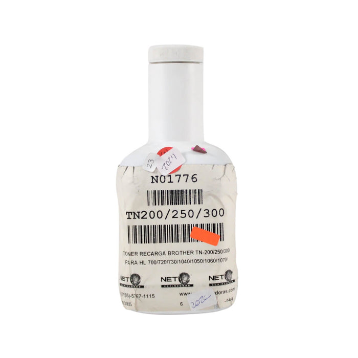 TONER PARA BROTHER BLACKSTAR TN-200, 250, 300 HL 700, 720, 730, 1040, 1050, 1060, 1070 RECARGA 160gms    - Net Copiadoras