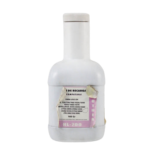TONER PARA BROTHER BLACKSTAR TN-200, 250, 300 HL 700, 720, 730, 1040, 1050, 1060, 1070 RECARGA 160gms    - Net Copiadoras