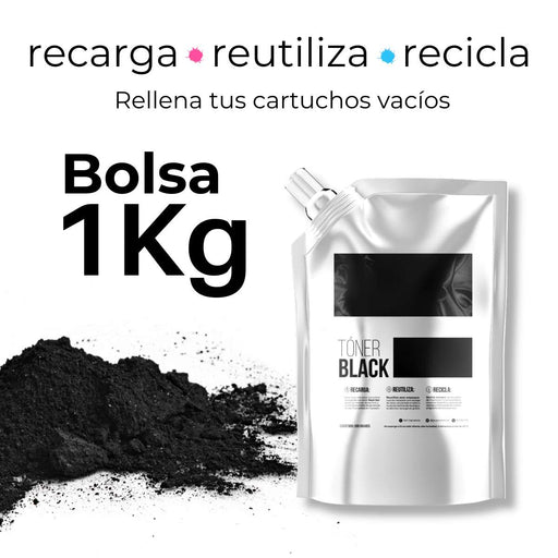 Toner Recarga para Sharp Negro 1 Kg MX2616 MX4100 MX4110 MX3110 MXC300 MXC301 - Net Copiadoras