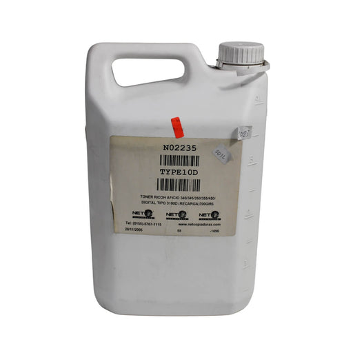 TONER RICOH AFICIO 340, 345, 350, 355, 450 DIGITAL TIPO 3100D RECARGA 700gms     - Net Copiadoras