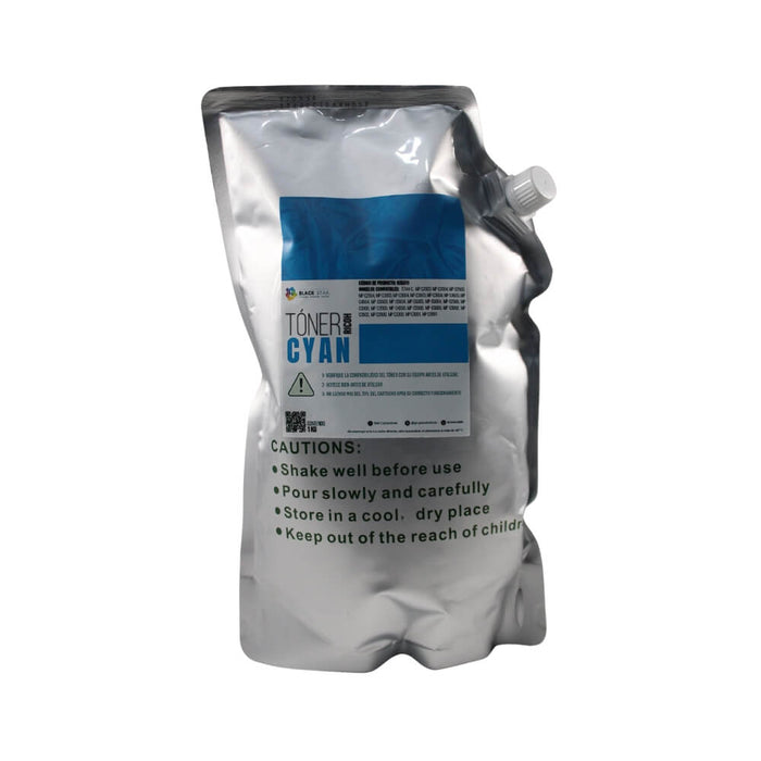 TONER RICOH CYAN BOLSA DE 1 KG MPC2003,MPC2004,MPC2503,MPC2504 - Net Copiadoras