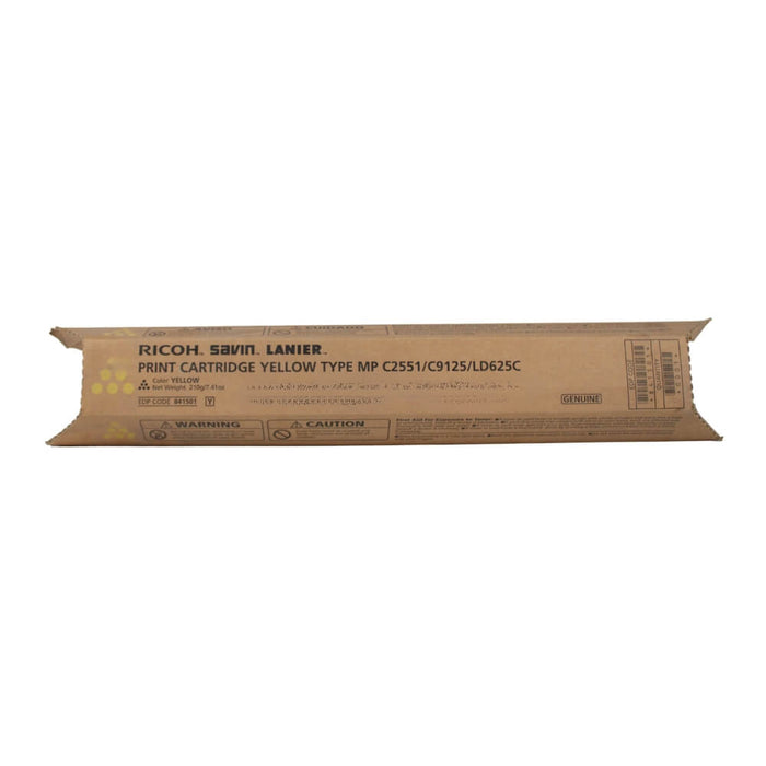 TONER RICOH OEM AMARILLO MPC2551, C9125, LD625C, 841283, C2030, C2050 GESTETNER MPC2030, C2050, C2550 LANIER LD520C, LD520CL, LD520CSPF, LD525C, LD525CSPF SAVIN C9020, C9020SPF, C9025, C9025N, C9025SPF - Net Copiadoras