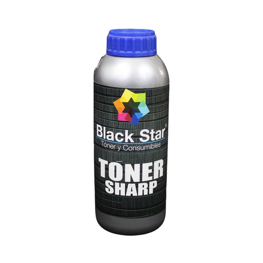 TONER SHARP NEGRO BLACKSTAR MX2600, MX3100 MX31NTBA RECARGA EXACTA DE 415gms - Net Copiadoras