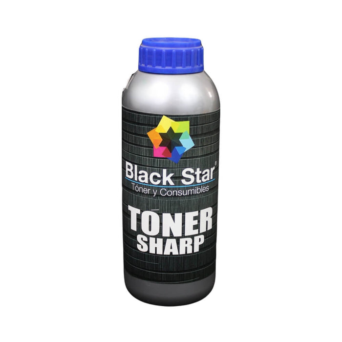 TONER SHARP NEGRO BLACKSTAR MX2600, MX3100 MX31NTBA RECARGA EXACTA DE 415gms - Net Copiadoras