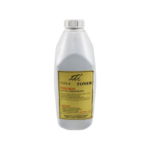 TONER SHARP NEGRO COMPATIBLE MXM364, MXM464, MXM564, MXM465, MXM565 MX560NT BOTE DE 500gms  - Net Copiadoras