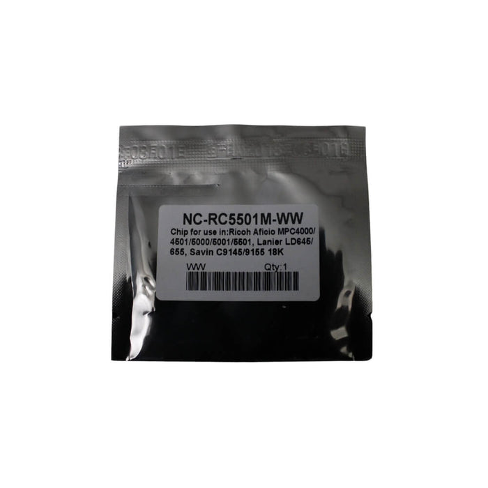 CHIP RICOH TONER MAGENTA BLACKSTAR  IMPORTADO MPC4000, MPC5000, MPC4501, MPC5501, 841286 MXN     