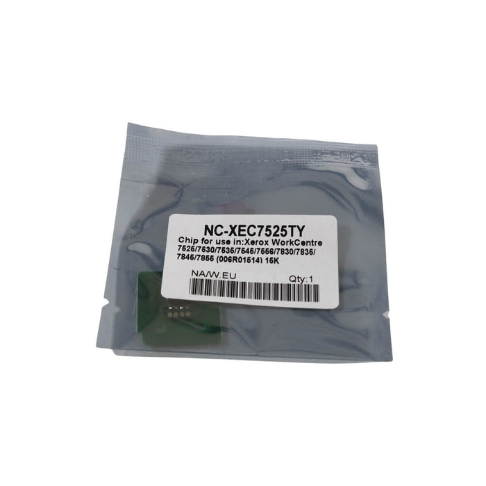 CHIP XEROX AMARILLO BLACKSTAR 7525, 7530, 7535, 7545, 7556, 7830, 7835, 7845, 7855