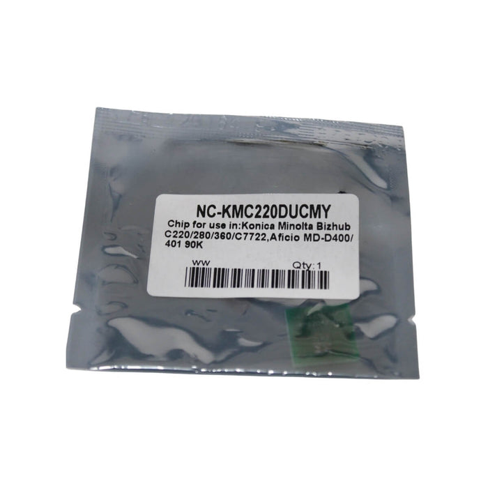 CHIP PARA UNIDAD DE IMAGEN KONICA NEGRO BLACKSTAR C220, C280, C360, A0XV0RD, DR311K