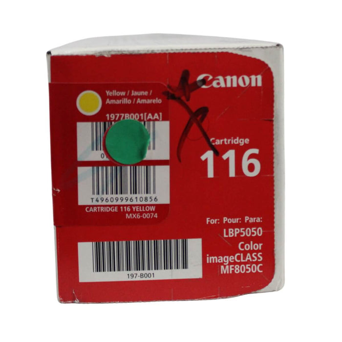 TONER CANON CARTUCHO MF8050 AMARILLO OEM 116     