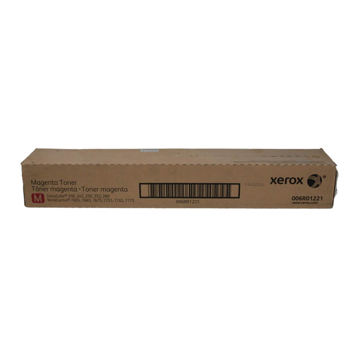TONER XEROX MAGENTA CARTUCHO OEM DOCUCOLOR 240, 242, 250, 252, 260, 7655, 7665, 7675, 7755, 7765, 7775, 006R01221     
