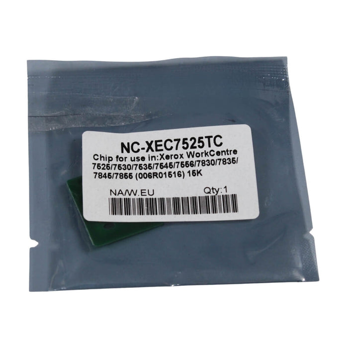 CHIP XEROX CYAN  BLACKSTAR WC7525, WC7530, WC7535