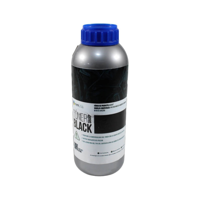 TONER PARA SHARP NEGRO BLACK STAR MXC300, MXC301, MXC250, MXC30NTB RECARGA DE 95gms     