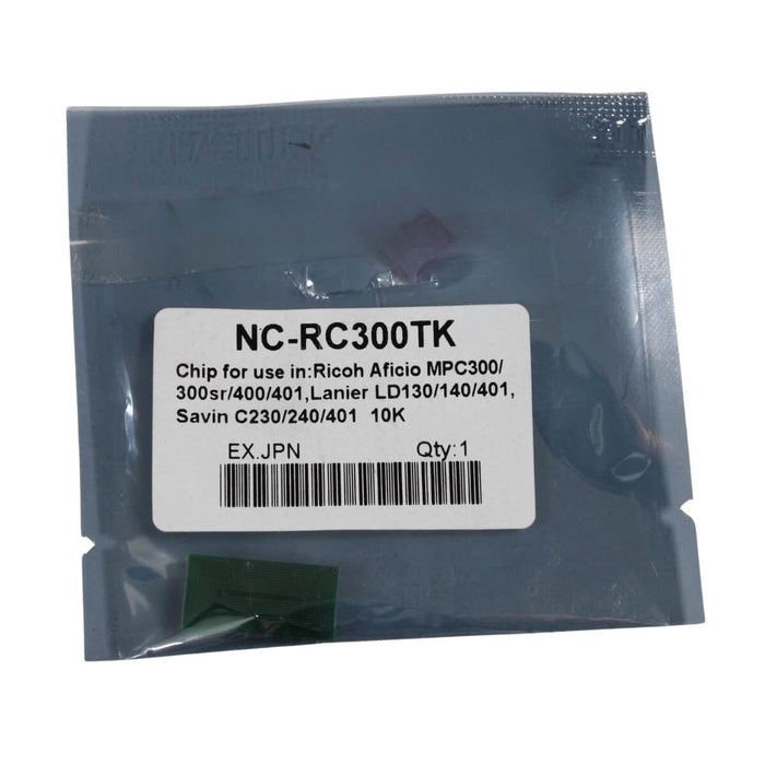 CHIP RICOH NEGRO BLACKSTAR  MPC300, MPC400, MPC401,  841724