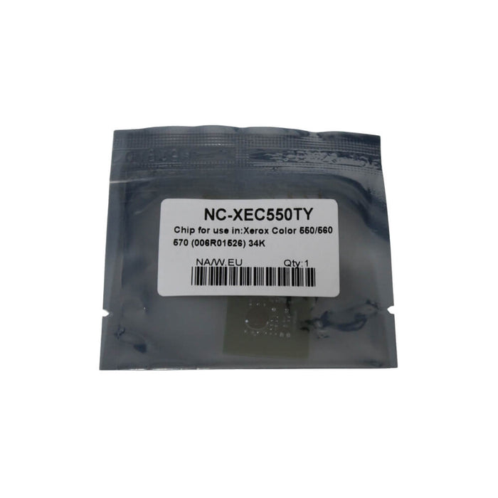 CHIP TONER AMARILLO XEROX BLACKSTAR COMPATIBLE 550, 560, 570, 6R1526