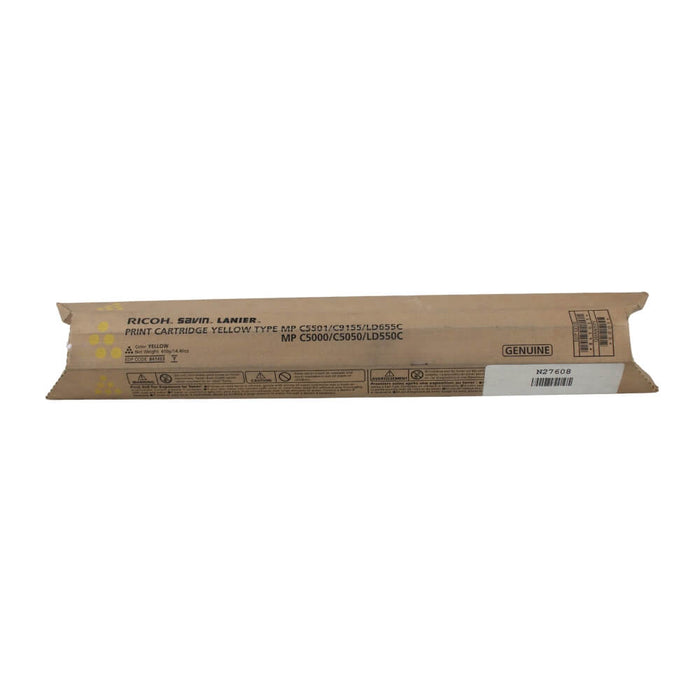 TONER RICOH ORIGINAL CARTUCHO AMARILLO MPC4000, 5000, 841285, RENDIMIENTO 17,000     