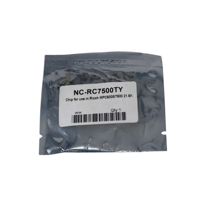 CHIP PARA TONER RICOH AMARILLO BLACKSTAR MPC6000, MPC7500, 841291   