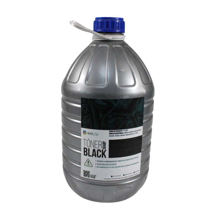 TONER SHARP NEGRO BLACKSTAR MXM364, MXM365, MXM464, MXM465, MXM564, MXM565, MX560NT RECARGA EXACTA 775gms      