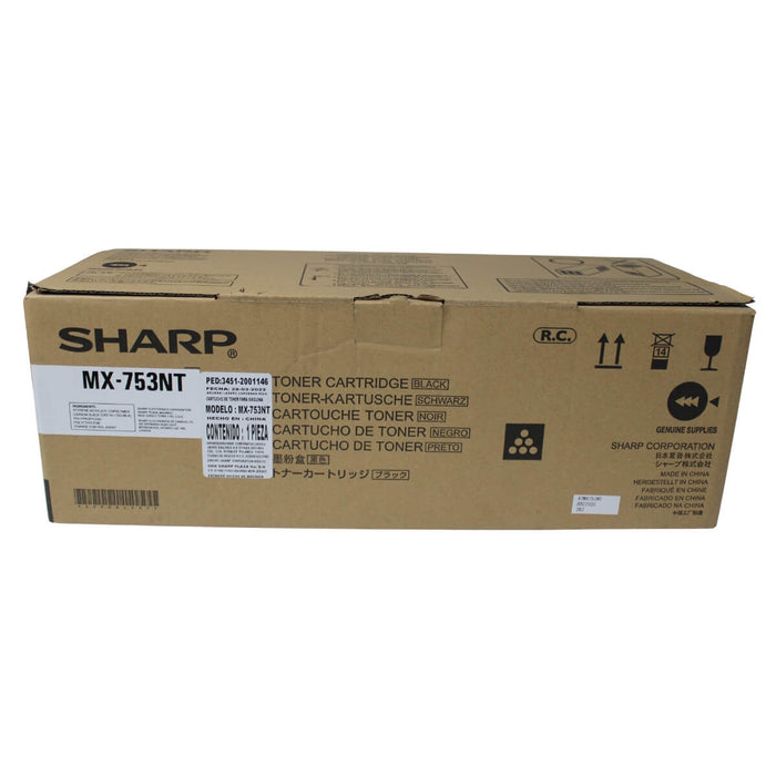 TONER SHARP CARTUCHO OEM MXM623, MXM753, MX753NT     