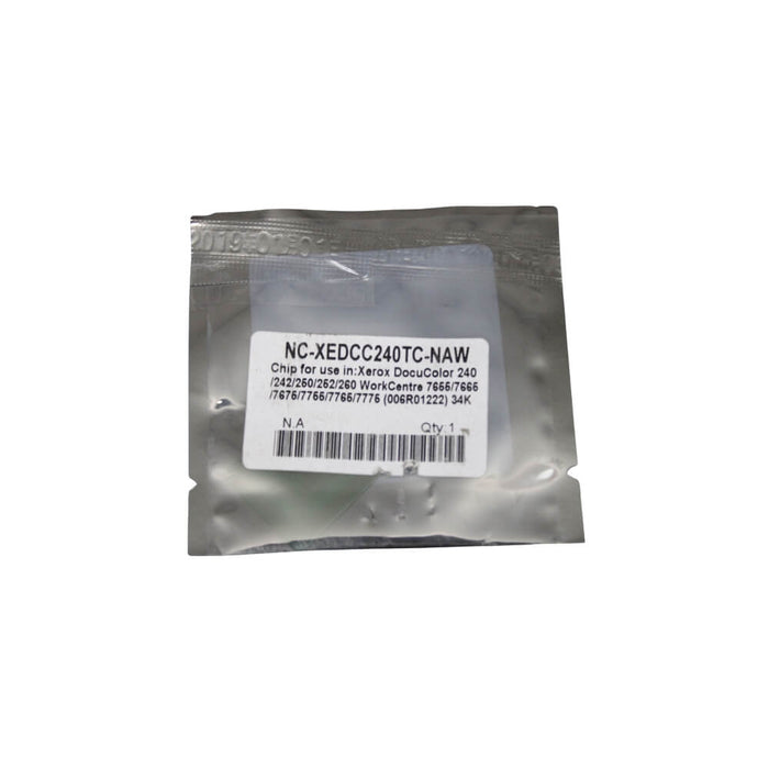 CHIP TONER CYAN XEROX BLACKSTAR 6R1222 COMPATIBLE 240,250,242,252,260,7655,7665,7675,7775