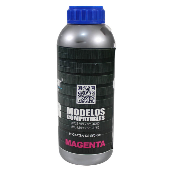 TONER CANON MAGENTA BLACKSTAR IRC5180, IRC5185, GPR20 RECARGA EXACTA DE 550gms   