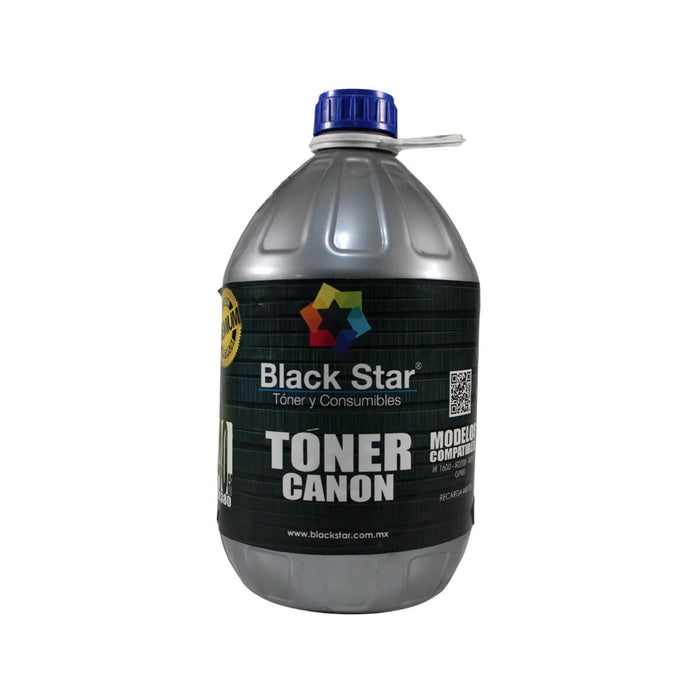 TONER PARA CANON BLACKSTAR IR1600, IR2000, IR2010 GPR8 RECARGA EXACTA 440gms   