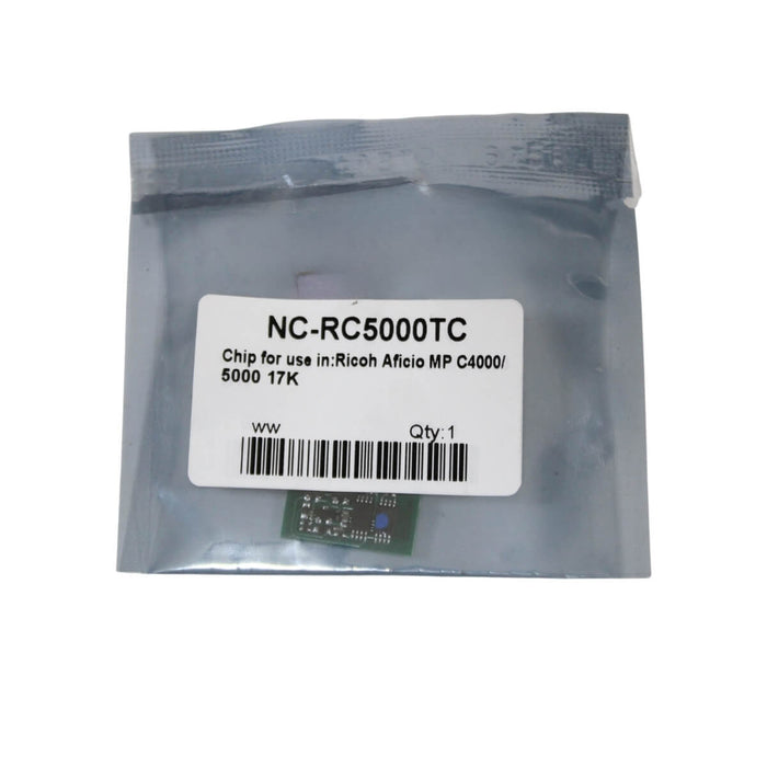 CHIP TONER RICOH CYAN BLACKSTAR MPC4000, MPC5000, MPC4501, MPC5501, 841287