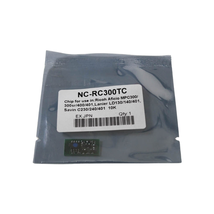 CHIP RICOH CYAN BLACKSTAR  MPC300, MPC400, MPC401