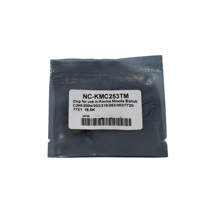 CHIP TONER KONICA MAGENTA BLACKSTAR C203,C210,C253,C353,7720,7721,NC-KMC253TM