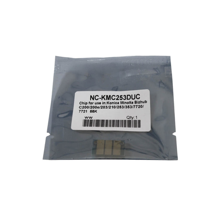 CHIP PARA CILINDRO CYAN KONICA C353, C200, C200E, C203, C210, C253, 7720, A0D7435, TN214C