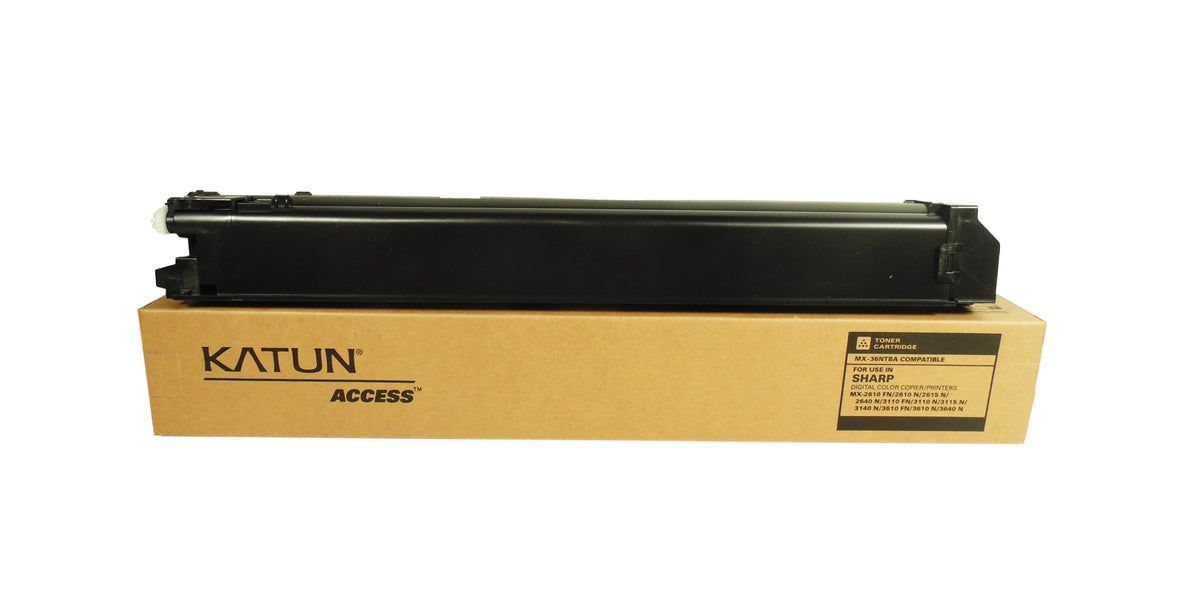 Toner Sharp Katun NEGRO MX2610, MX2615, MX2640, MX36NTBA, MX3110, MX3115,  MX3140, MX3610