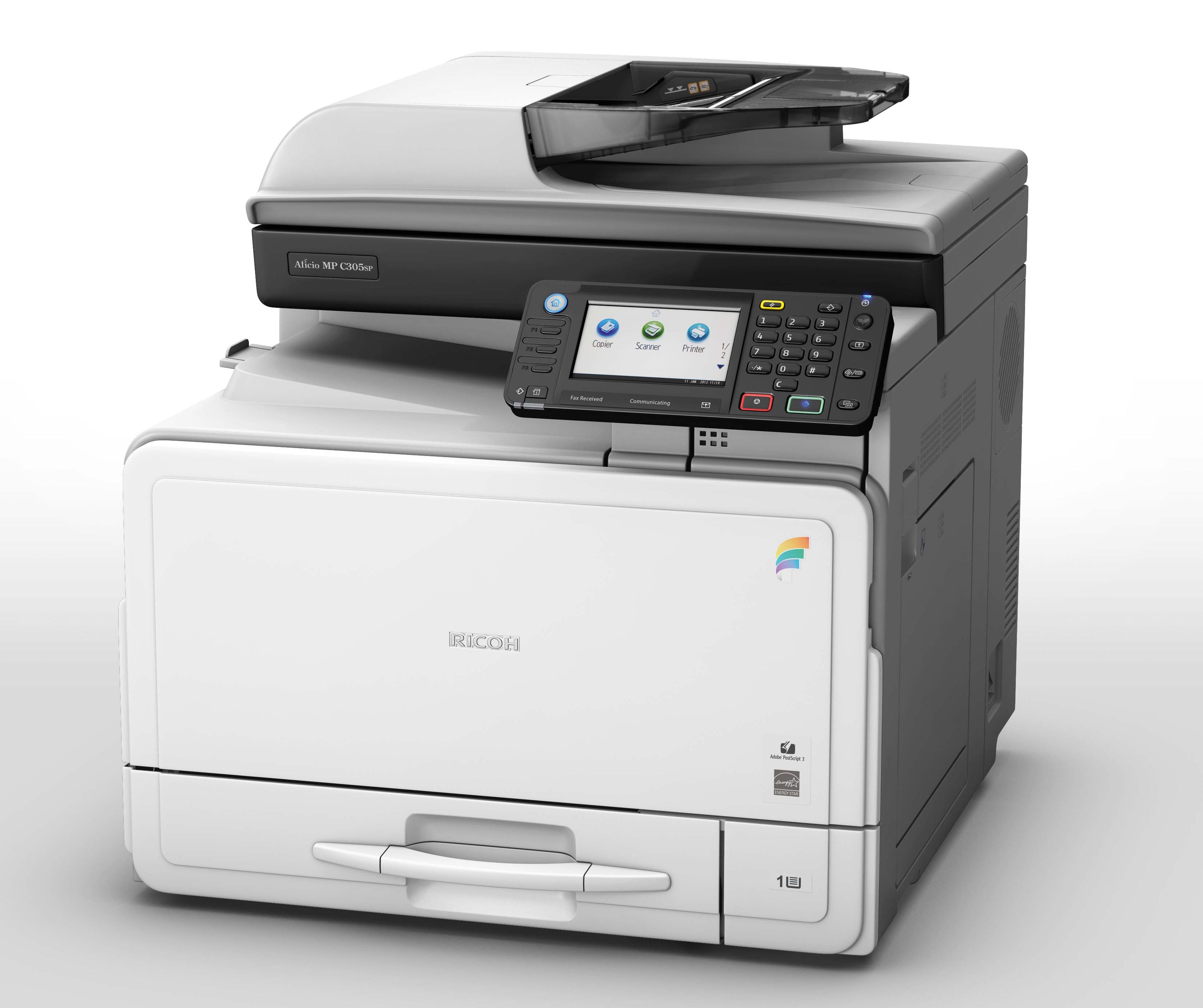 Impresora Multifuncional Color Ricoh MPC305 SPF Servicio Certificado ...
